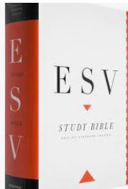ESV study Bible